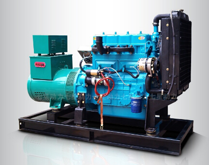 岳西上柴30kw大型柴油发二手电机组_COPY